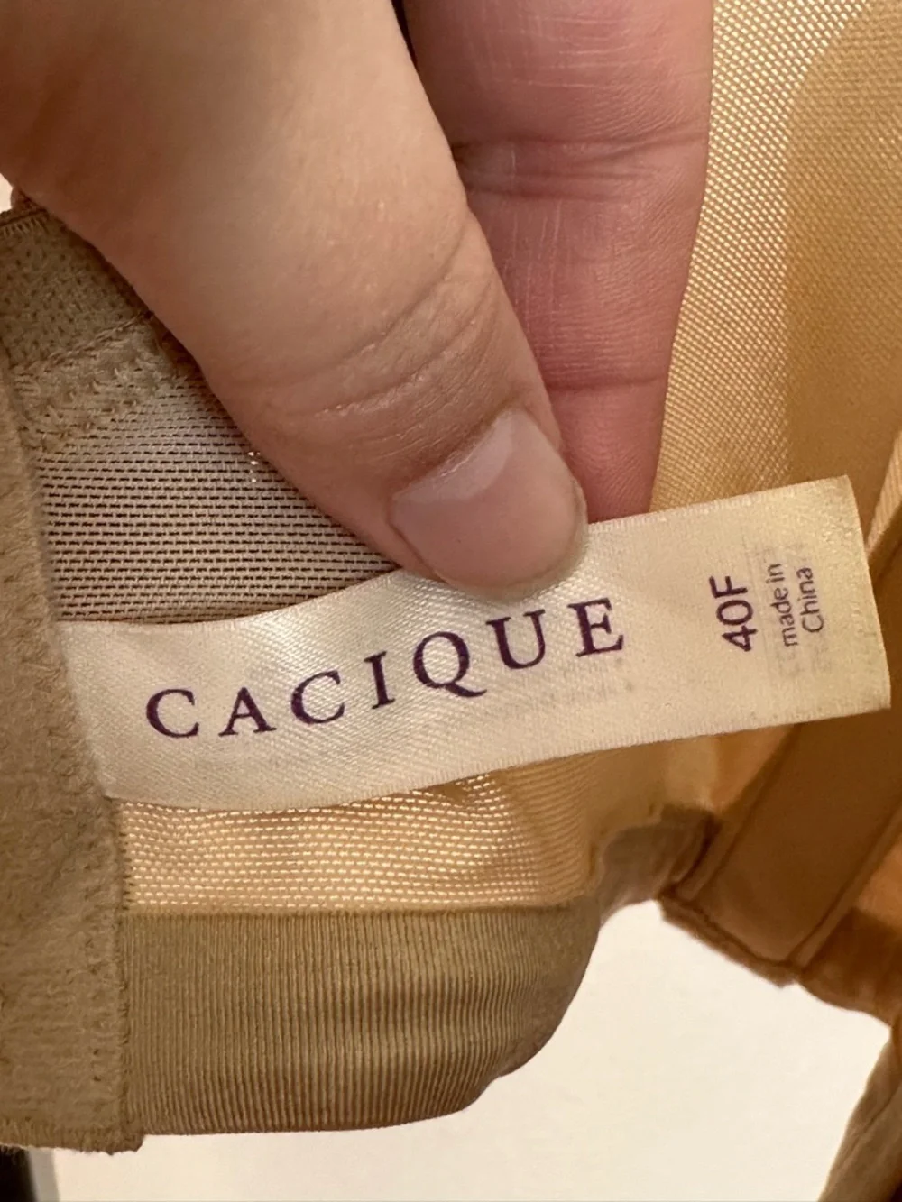 Cacique 40F bra